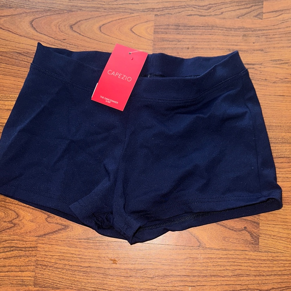 Capezio Midnight Blue Spandex Shorts